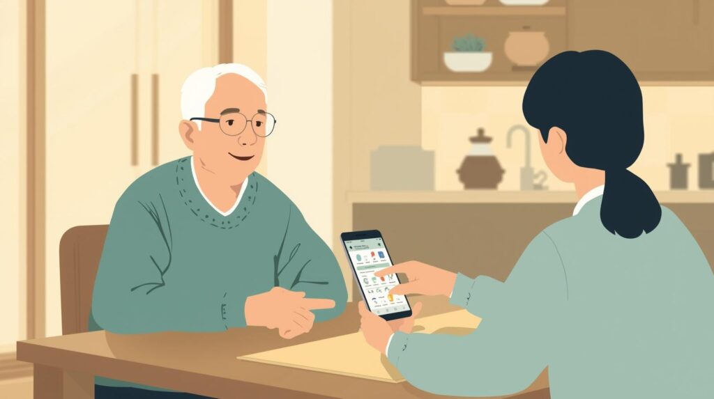 부모님 스마트폰 긴급 연락처 설정