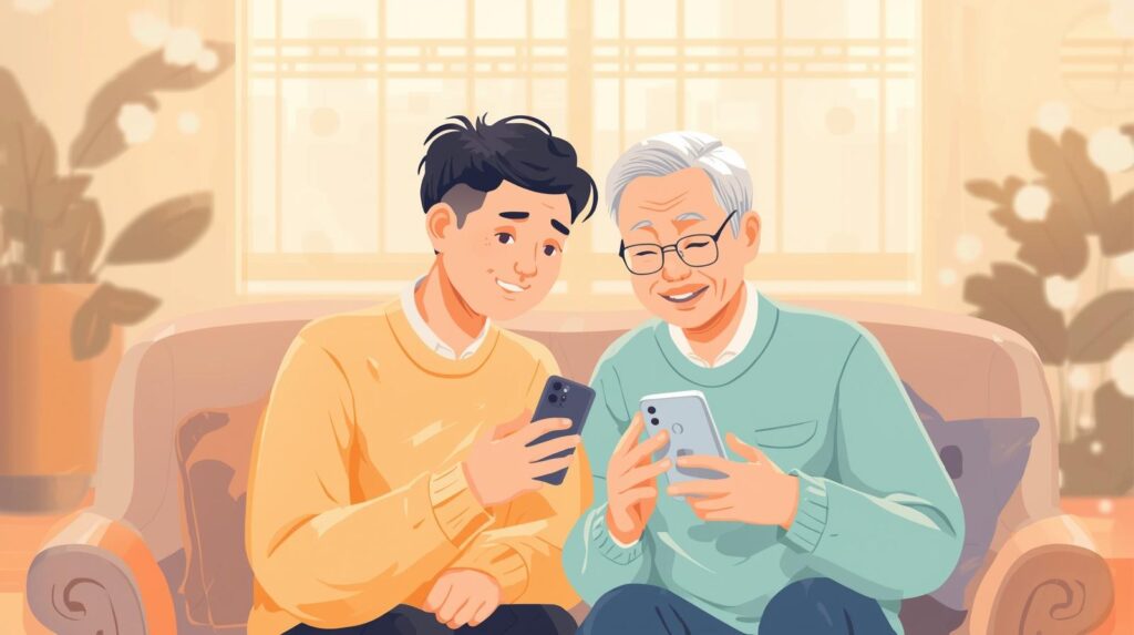 부모님 스마트폰