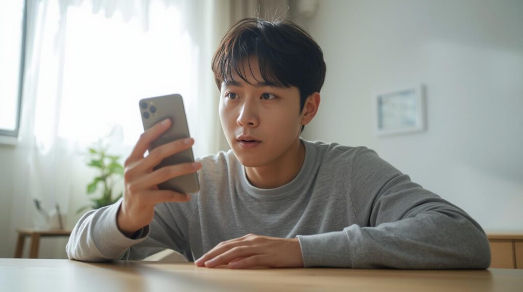 카카오톡 저장공간 확인