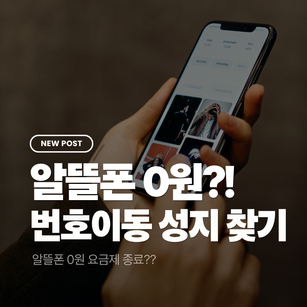 알뜰폰 번호이동