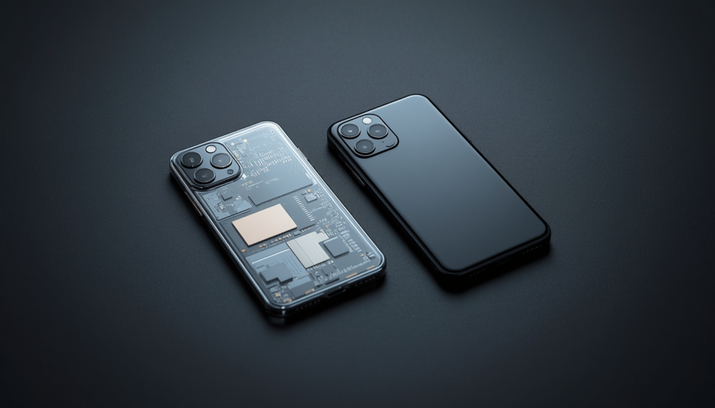 transparent phone