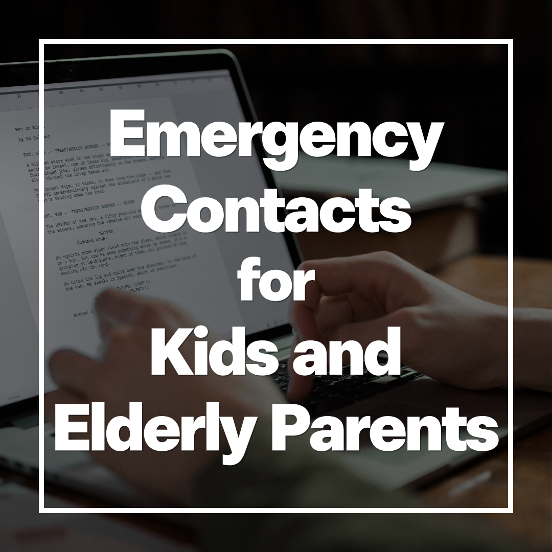 Emergency Contacts for Kids and Elderly Parents: Family Setup