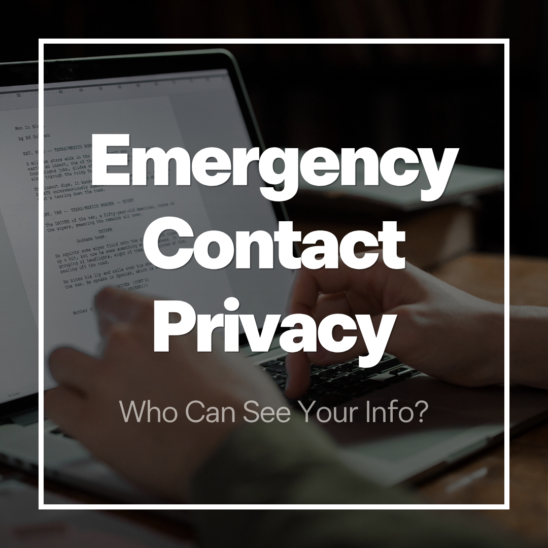 emergency contact privacy