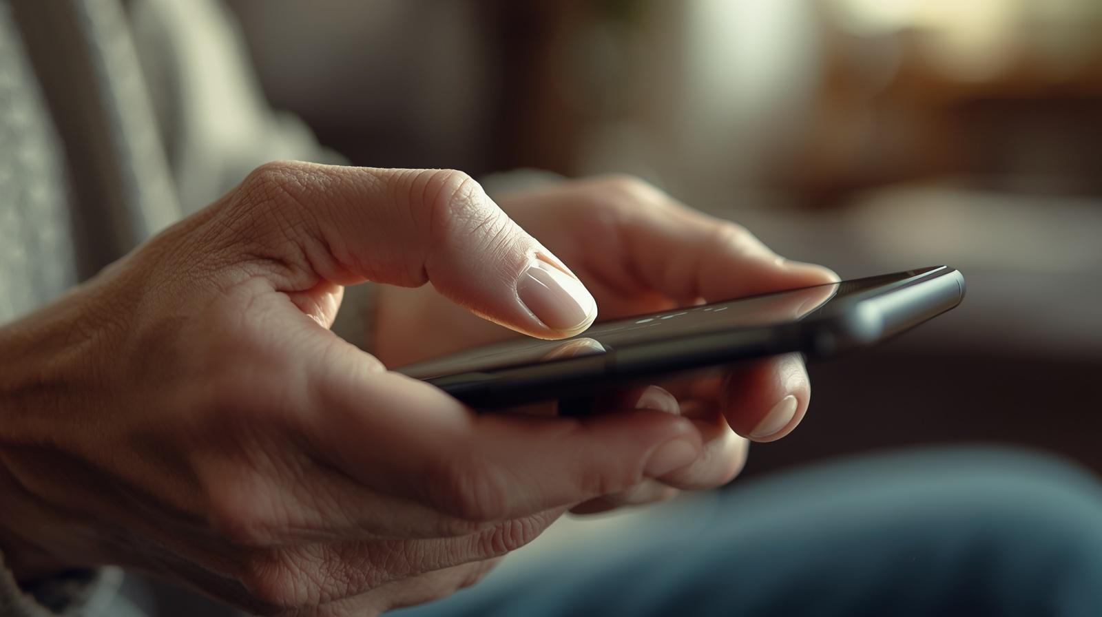 teach senior parent to use smartphone